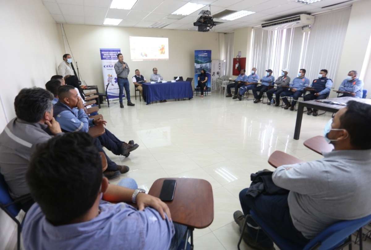 Celec EP realiz&oacute; Jornadas Integrales de Seguridad y Salud Ocupacional para el personal que labora en el Sistema Nacional de Transmisi&oacute;n