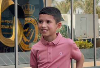 Ni&ntilde;o que sufri&oacute; el terremoto de Siria cumpli&oacute; su sue&ntilde;o de conocer a CR7