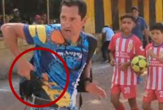 Honduras: &aacute;rbitro fue amenazado con una pistola
