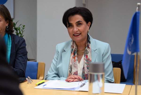 La canciller Gabriela Sommerfeld da detalles de la gira internacional del presidente y de su comitiva.&nbsp;