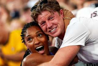&iexcl;Viva el amor! Esta es la historia de la pareja de oro de Francia 2024