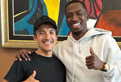 &iexcl;Los cracks se juntan! As&iacute; fue el encuentro entre Willian Pacho y Richard Carapaz