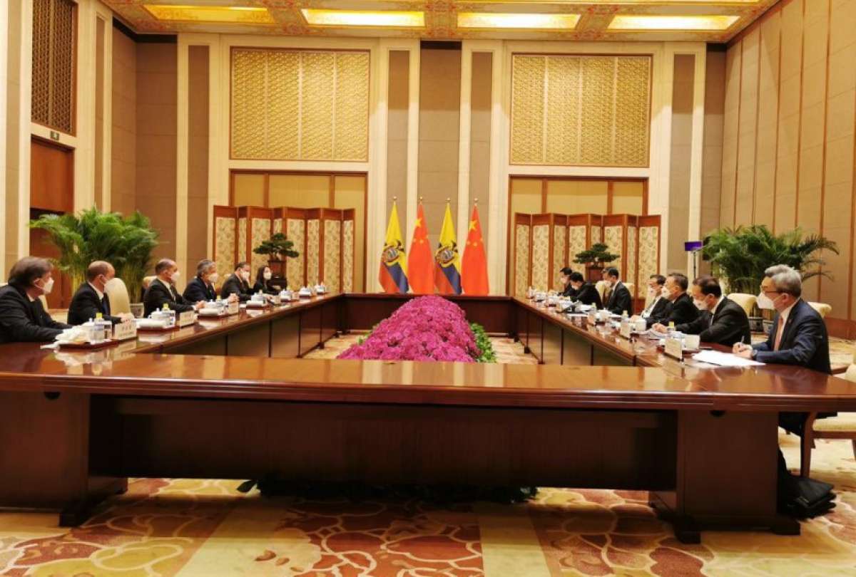 Presidente Guillermo Lasso firmó el Memorando de Entendimiento para la firma de un Tratado de Libre Comercio con China