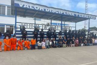 26 presuntos miembros de los "Saobox" detenidos en operativos en El Oro y Azuay
