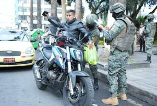 Bloque de seguridad interviene en Ambato&nbsp;