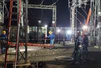 En rueda de prensa, el ministro de Energía, Antonio Goncalves, dio detalles sobre la suspensión de energía eléctrica.