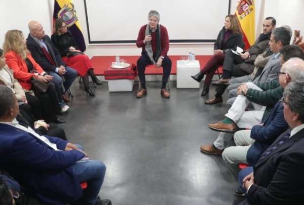 Presidente Guillermo Lasso mantuvo reuniones en Espa&ntilde;a previo al Foro Econ&oacute;mico Mundial