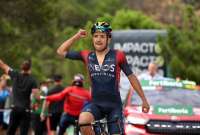 Richard Carapaz volvi&oacute; al podio.