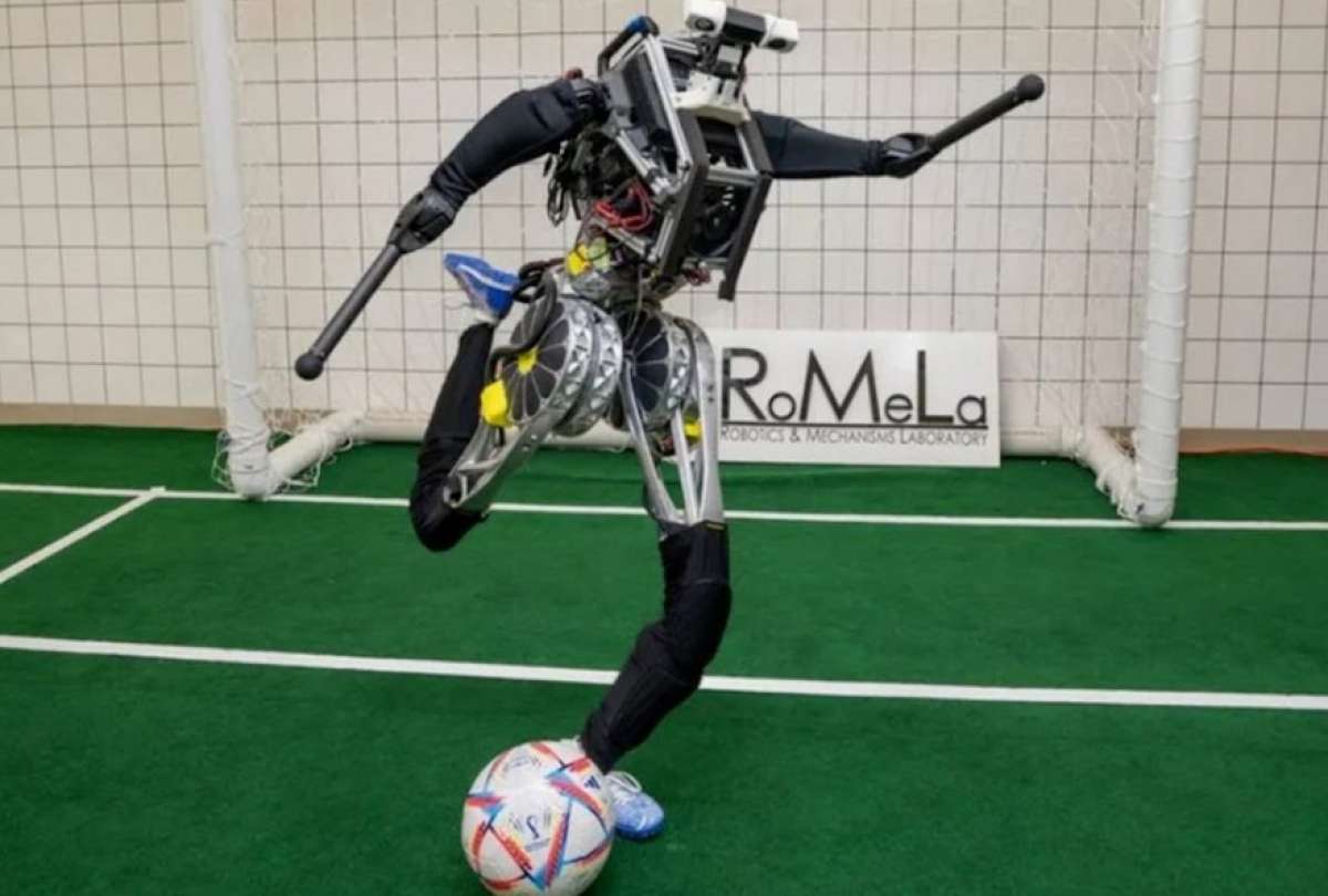Artemis es un robot creado para jugar f&uacute;tbol