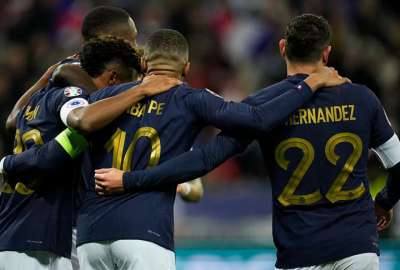 Francia derrot&oacute; 14-0 a Gibraltar.
