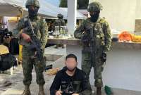 Alias &amp;#039;Boris&amp;#039; fue capturado por las Fuerzas Armadas en un operativo en El Empalme.