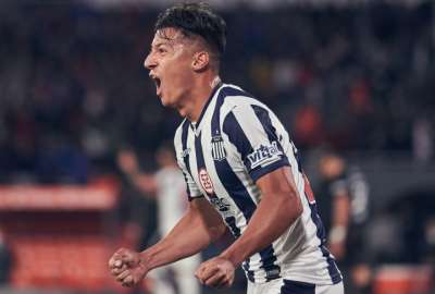 Alan Franco salv&oacute; al Talleres de C&oacute;rdoba ante Col&oacute;n por la Copa Libertadores
