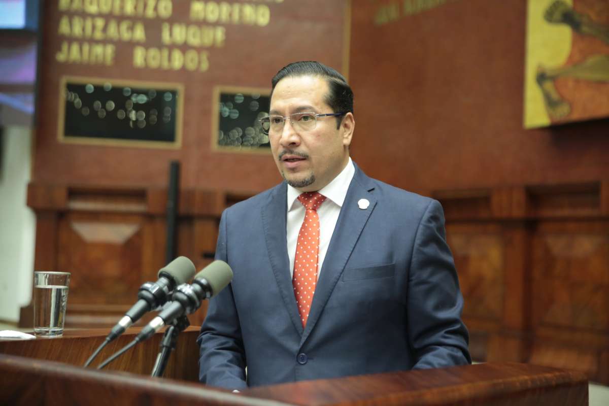 Hernán Ulloa, presidente del CPCCS, fue destituido por la Asamblea Nacional el viernes 18 de noviembre. 