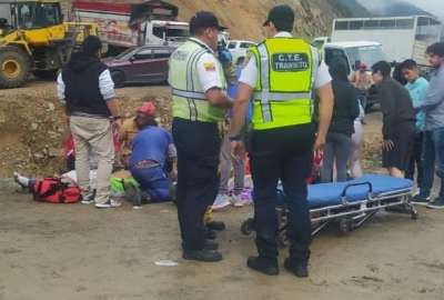 Dos muertos en tr&aacute;gico accidente de tr&aacute;nsito en Cuenca