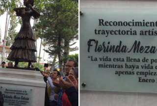 Pol&eacute;mica en Zacatecas: piden retirar estatua de Florinda Meza