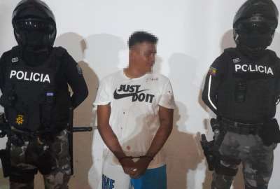 Alias 'Yuca' fue detenido para despu&eacute;s trasladarlo a una unida de la Polic&iacute;a. 