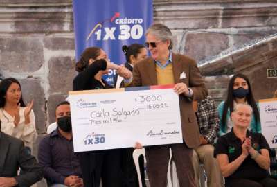 El presidente Lasso asegur&oacute; que buscar&aacute; llegar a los USD 1.000 millones en cr&eacute;ditos.