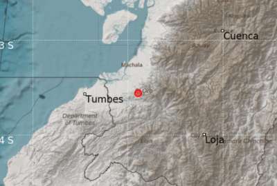 Se registr&oacute; un sismo cerca de Santa Rosa, El Oro