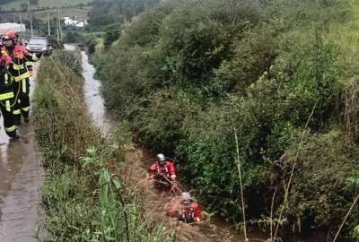 Un siniestro de tr&aacute;nsito de dos motociclistas se registr&oacute; en el sector de Checa. 