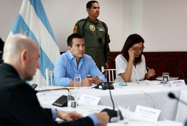 Los ministros presentaron proyectos y acciones ejecutadas en beneficio de la ciudadan&iacute;a durante el Gabinete Ministerial realizado en Guayaquil.