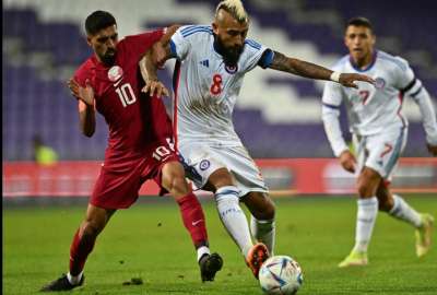 Qatar empat&oacute; 2-2 con Chile un amistoso disputado en Austria