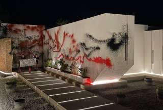 Vandalizan la mansión de Messi en Ibiza
