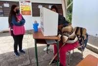 El CNE mantiene habilitado el cambio de domicilio.
