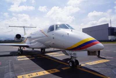 El avi&oacute;n Legacy, que pertenece a la presidencia del Ecuador, ser&aacute; subastado el viernes 15 de julio. 