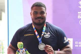Freddy Figueroa gan&oacute; una medalla de plata en los Juegos Bolivarianos