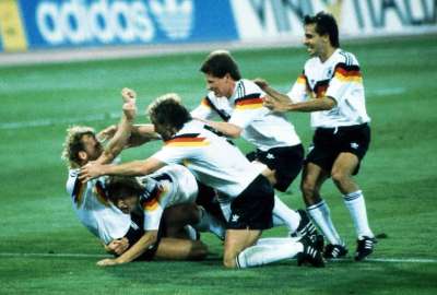 Andreas Brehme anot&oacute; el gol del t&iacute;tulo en el Mundial de Italia 90
