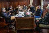 Presidente Lasso mantiene una reuni&oacute;n para tomar acciones ante la situaci&oacute;n de Guayaquil y Esmeraldas