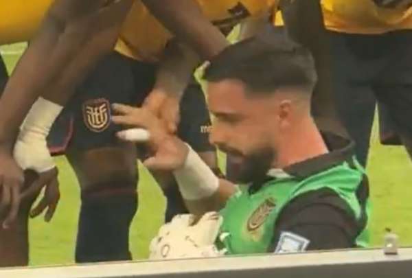 Gal&iacute;ndez se lesion&oacute; al final del partido