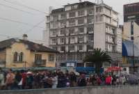 Debido a la marcha del 8M se han dado cierres viales en la ciudad.