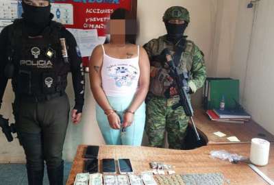 Detenida alias &lsquo;La Pucca&rsquo; presunta financista de Los Choneros 