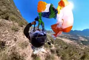 Parapentista vivi&oacute; un angustioso momento en un vuelo de prueba
