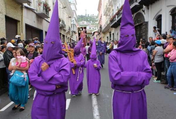 Procesiones y actos lit&uacute;rgicos habr&aacute; en Semana Santa en Quito.