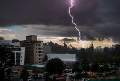 Inamhi alerta sobre lluvias con tormenta el&eacute;ctrica en la Sierra y la Amazon&iacute;a