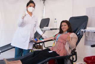 Autoridades de Salud promueven la donaci&oacute;n de sangre, un gesto altruista que salva vidas