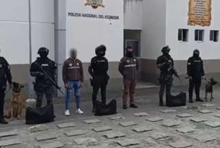 Polic&iacute;a Nacional detiene a un sujeto con droga en su equipaje