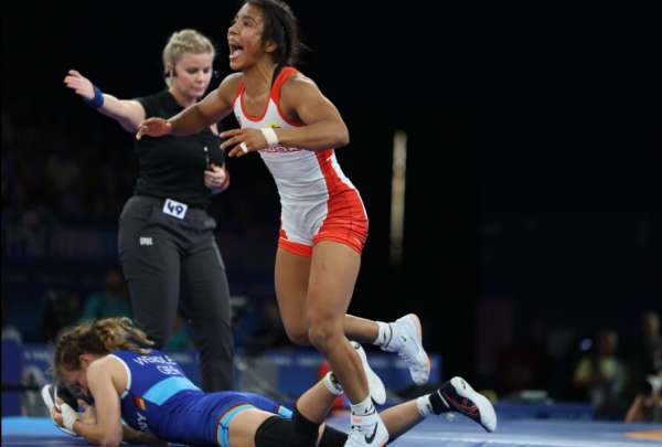 Luc&iacute;a Y&eacute;pez est&aacute; en la final de la lucha en los Juegos Ol&iacute;mpicos