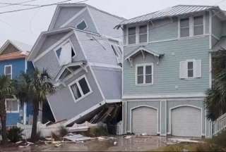 Tornados dejan cuantiosos da&ntilde;os materiales en Panama City, Florida