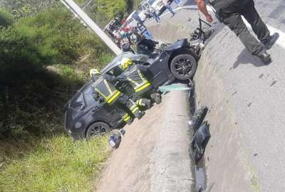 Accidente de tr&aacute;nsito 