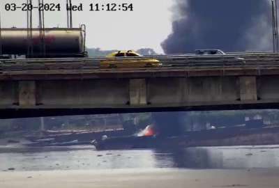 El Ecu 911 difundi&oacute; las im&aacute;genes sobre el incidente.