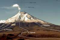 La última fase eruptiva del volcán Cotopaxi concluyó.