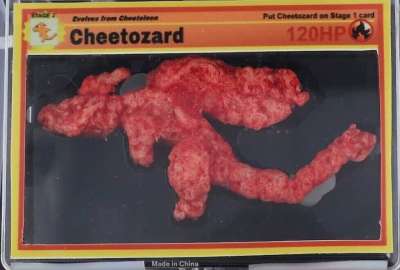 Un Cheeto con forma de Charizard causa furor entre coleccionistas y fan&aacute;ticos de Pok&eacute;mon.