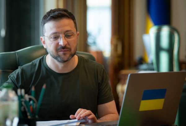 Volod&iacute;mir Zelensky agradeci&oacute; a Noboa por apoyar la integridad de Ucrania en la guerra con Rusia.