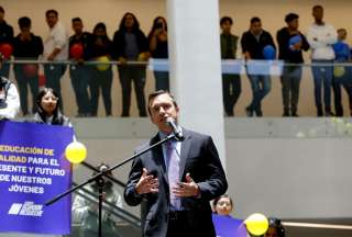 Noboa propone reformar financiamiento de partidos y movimientos pol&iacute;ticos