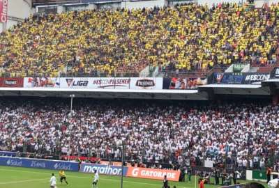 Hinchada de Barcelona no podr&aacute; ingresar al partido frente a Liga de Quito