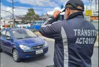 Los agentes de tránsito harán controles con normalidad por el pico y placa.