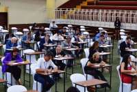 El examen para loos aspirantes a la Contraloría se tomó este 30 de septiembre del 2023.